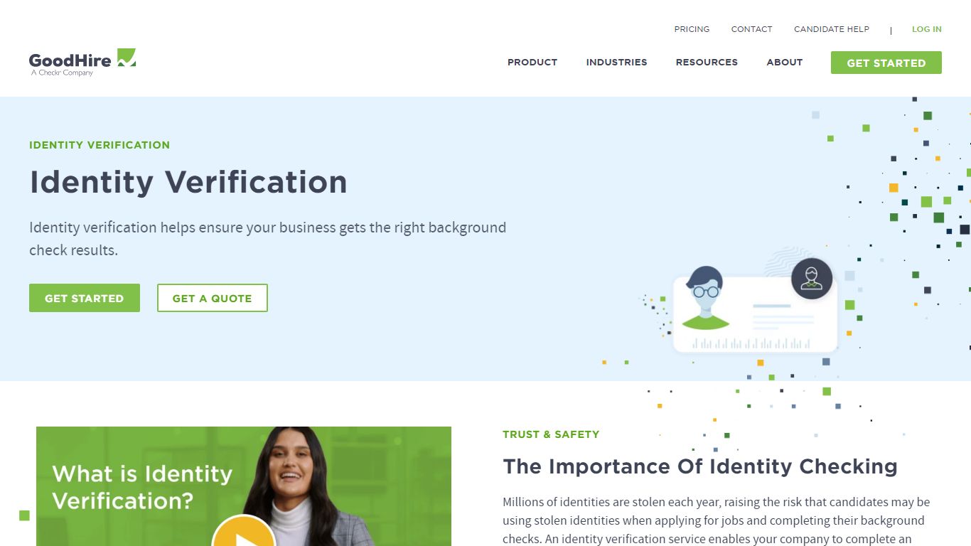 Identity Verification Service: Identity Checks | GoodHire